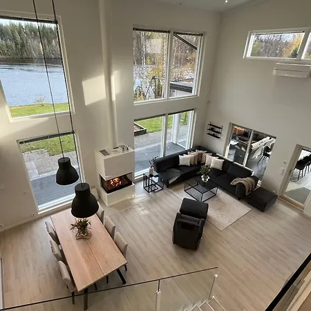 River With Hot Tub And Services Villa Rovaniemi